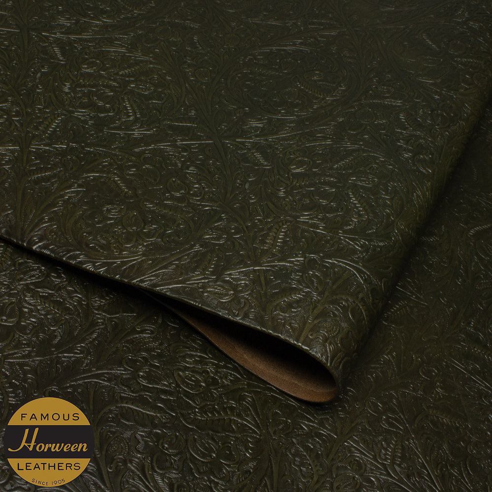 HORWEEN CHROMEXCEL® WESTERN FLORAL - FOREST GREEN - 2.0/2.2mm