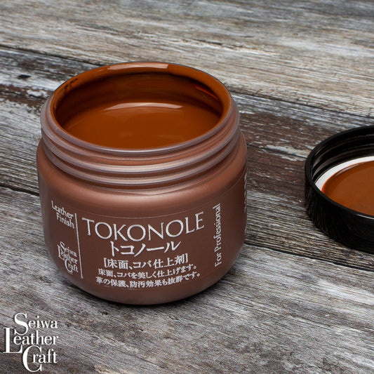 Toko Pro Burnishing Gum for Edges on Oil Tan and Veg Tan Leather, 50 Gram